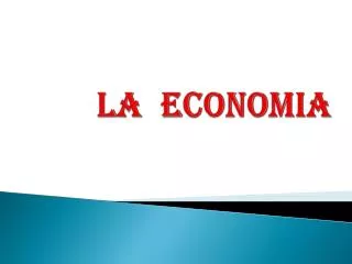 la economia