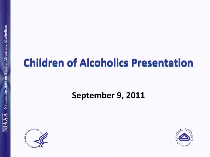 children of alcoholics presentation