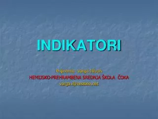 indikatori