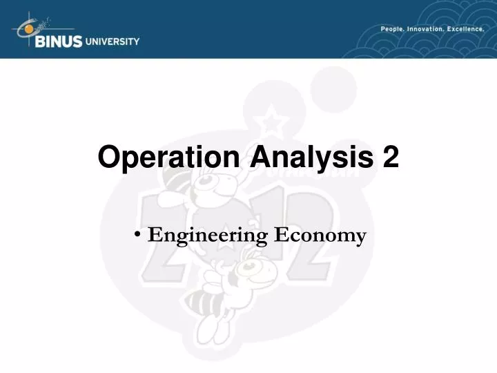 operation analysis 2