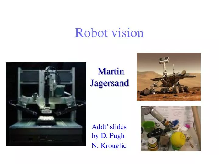 robot vision