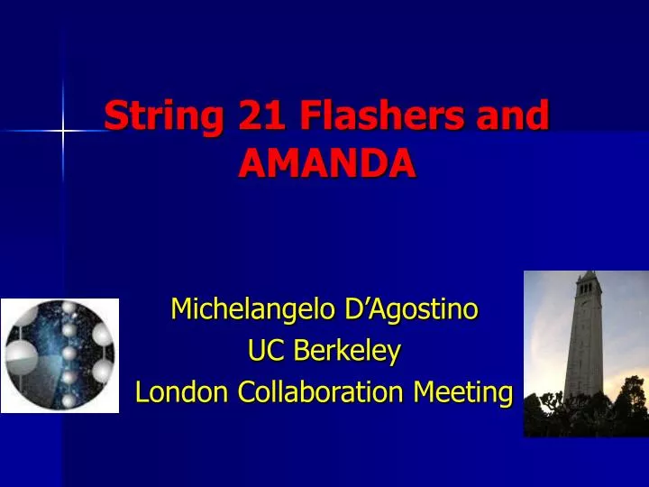 string 21 flashers and amanda