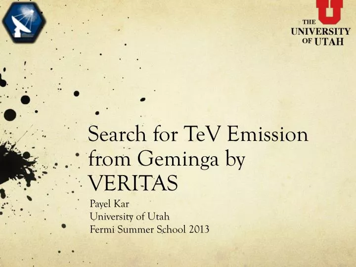 search for tev emission from geminga by veritas