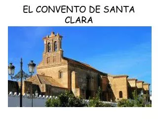 el convento de santa clara