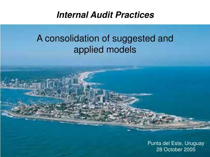 internal audit practices
