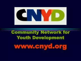 Community Network for Youth Development cnyd