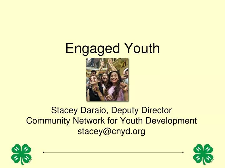 engaged youth