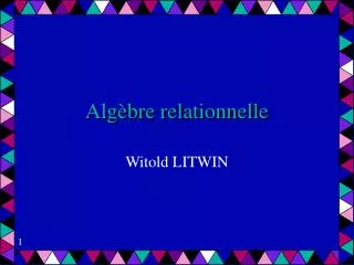 alg bre relationnelle
