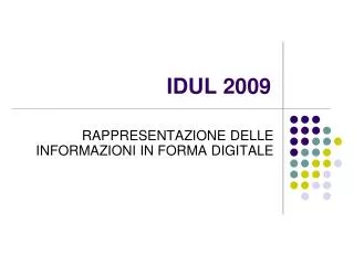 idul 2009