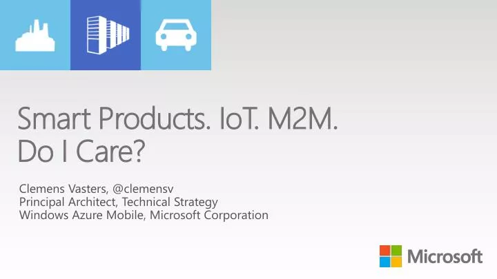 smart products iot m2m do i care
