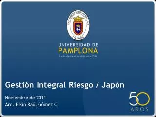 gesti n integral riesgo jap n