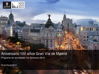 29 de marzo 2010