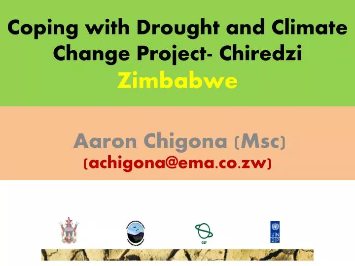 coping with drought and climate change project chiredzi zimbabwe
