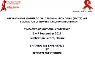 ZIMBABWE AIDS NETWORK