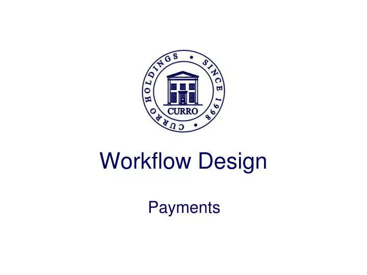 workflow design