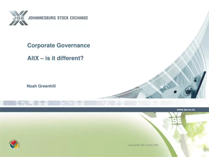 corporate governance altx is it different