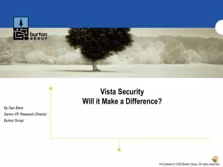 Vista Security Will it Make a Difference?