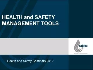 Health and Safety Seminars 2012