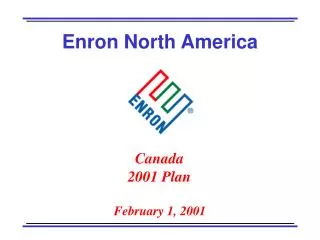 Canada 2001 Plan