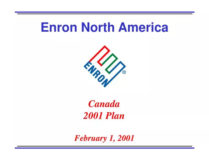 canada 2001 plan