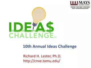 10th Annual Ideas Challenge
