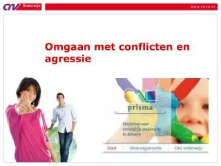 omgaan met conflicten en agressie