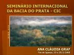 SEMINÁRIO INTERNACIONAL DA BACIA DO PRATA - CIC - slide 1