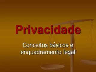 privacidade