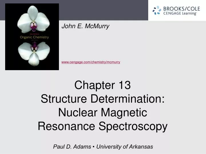 chapter 13 structure determination nuclear magnetic resonance spectroscopy