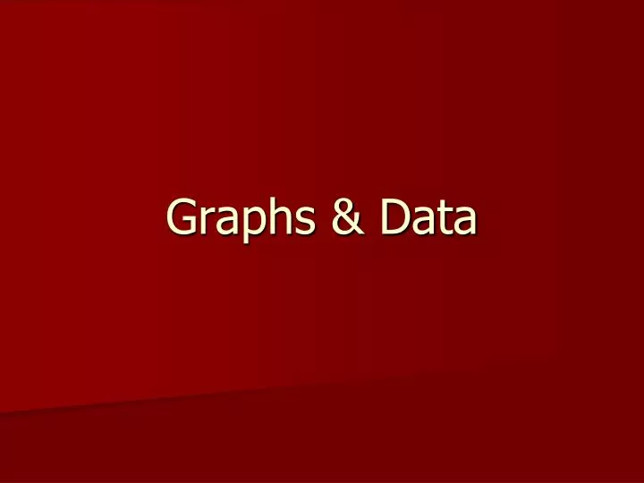 graphs data