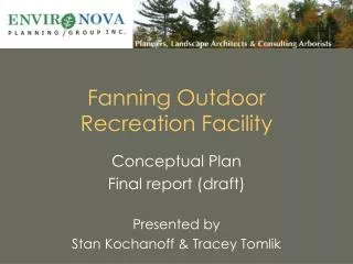 Fanning Outdoor Recreation Facility