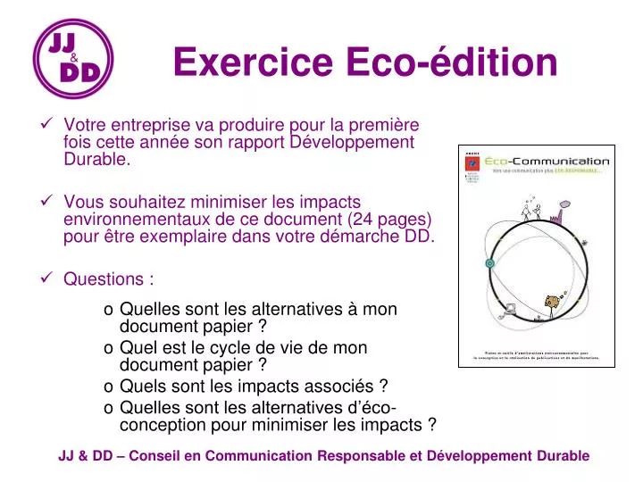 exercice eco dition