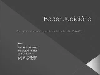 poder judici rio