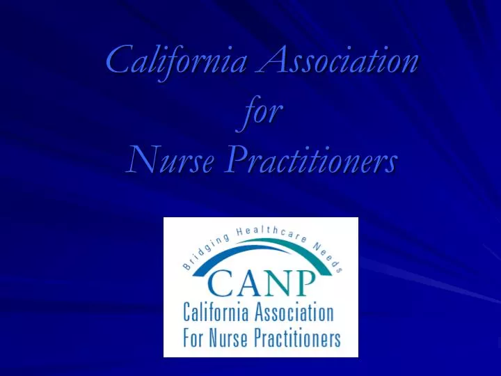 california association for nurse practitioners