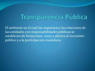 transparencia p blica