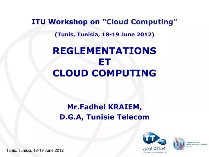 reglementations et cloud computing