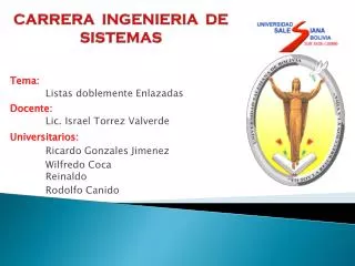 carrera ingenieria de sistemas