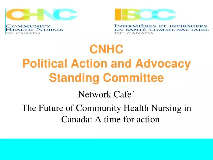 cnhc political action and advocacy standing committee