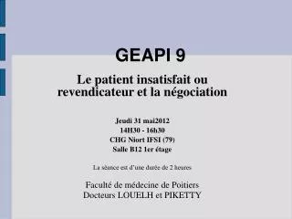 geapi 9