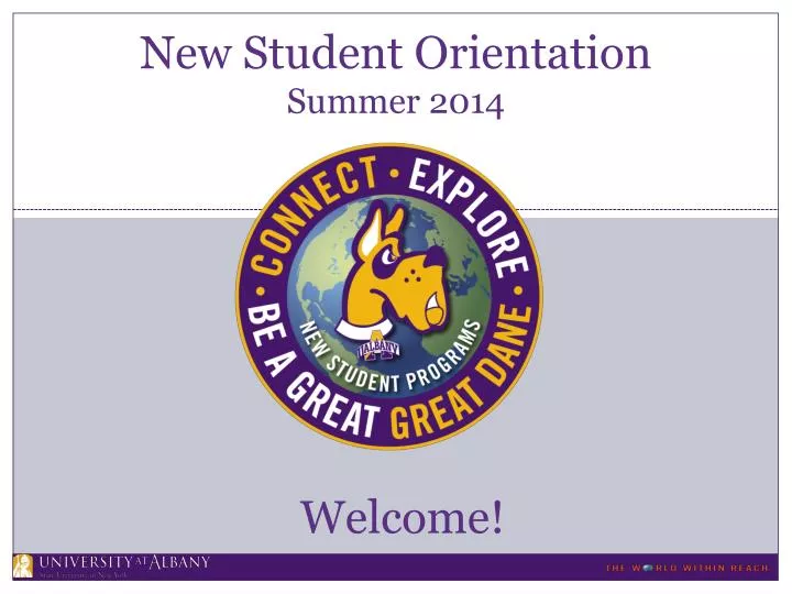 new student orientation summer 2014