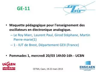 ge 11