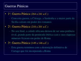 guerras p nicas