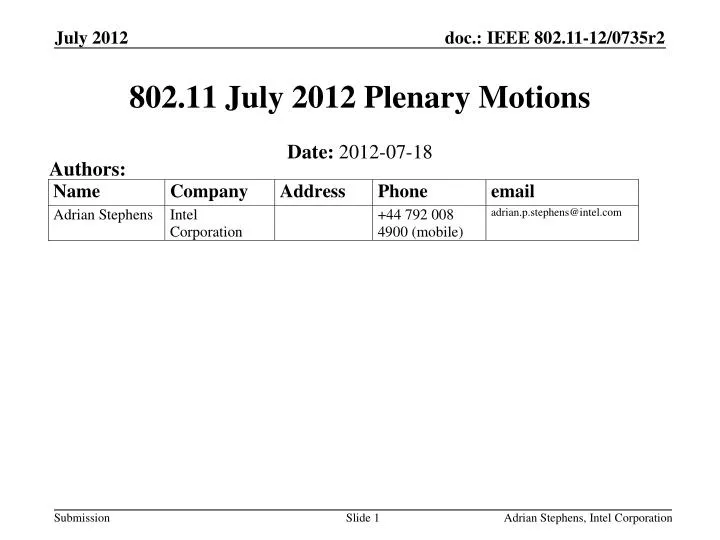 802 11 july 2012 plenary motions