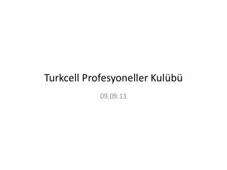 turkcell profesyoneller kul b