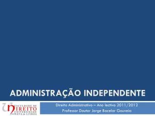 administra o independente