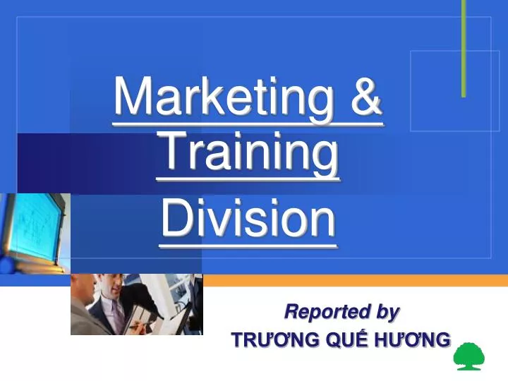 marketing training division