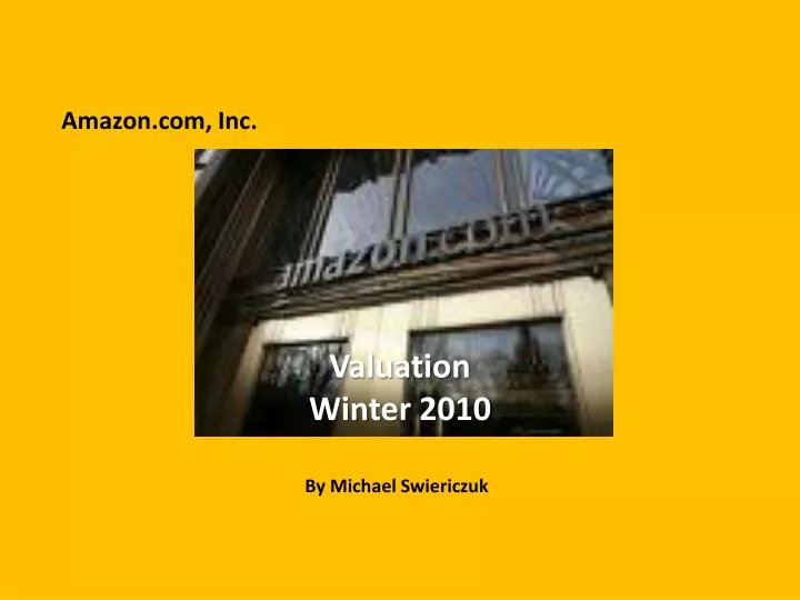 valuation winter 2010