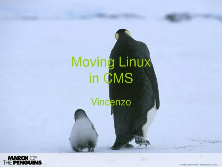 moving linux in cms