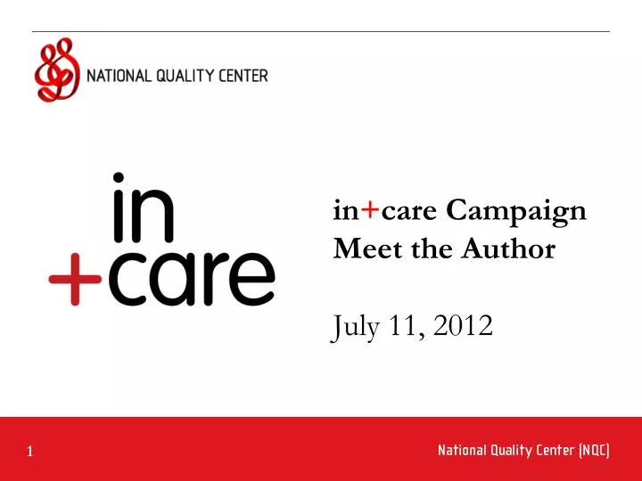 in care campaign meet the author july 11 2012