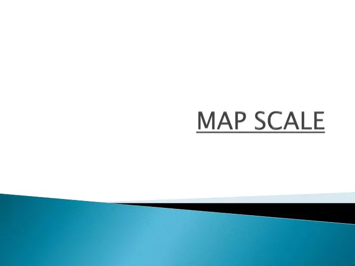 map scale